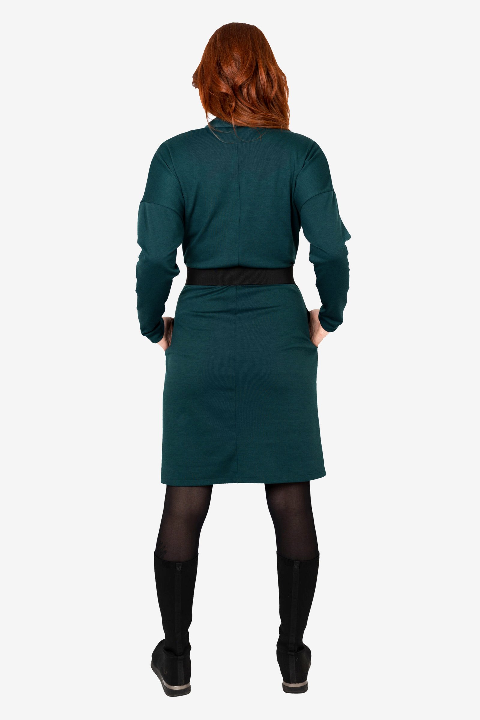 Šaty_dlouhý_rukáv_zelené (4)